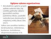 Ugdymo vyksmo organizavimas. Bendravimas su vaikais skatinant pažinimą