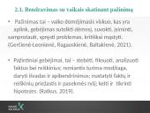 Ugdymo vyksmo organizavimas. Bendravimas su vaikais skatinant pažinimą 5 puslapis