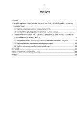 Ikimokyklinio ugdymo programos pritaikymas vaikui, turinčiam ankstyvųjų mokymosi sutrikimų požymių