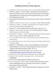 Ikimokyklinio ugdymo programos pritaikymas vaikui, turinčiam ankstyvųjų mokymosi sutrikimų požymių 15 puslapis