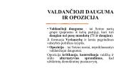 Kas yra politinė partija? Kokią funkciją ji atlieka valstybėje? 15 puslapis