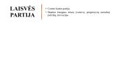 Kas yra politinė partija? Kokią funkciją ji atlieka valstybėje? 7 puslapis