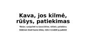 Kava, jos kilmė, rūšys, patiekimas