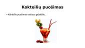 Kokteilių puošimas, aksesuarai, taurės krašto apvadėlio sudarymas 7 puslapis