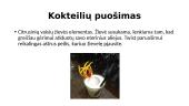 Kokteilių puošimas, aksesuarai, taurės krašto apvadėlio sudarymas 10 puslapis