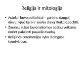 Actekų civilizacija. Skaidrės 5 puslapis