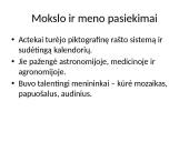 Actekų civilizacija. Skaidrės 7 puslapis
