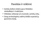 Actekų civilizacija. Skaidrės 9 puslapis