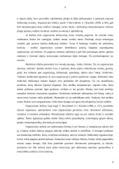 Kultūros vaidmuo organizacinės elgsenos orientavime 9 puslapis