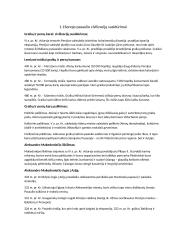 Istorijos konspektas 12 kl. 1-2 temų 1 dalies vadovėlio