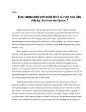 Kuo tarptautinė privatinė teisė skiriasi nuo kitų paskaitų? 2 puslapis