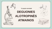 Deguonies alotropinės atmainos