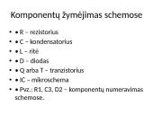 Elektronikos komponentai: panaudojimas ir žymėjimas 11 puslapis