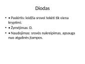 Elektronikos komponentai: panaudojimas ir žymėjimas 7 puslapis