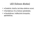 Elektronikos komponentai: panaudojimas ir žymėjimas 8 puslapis