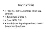 Elektronikos komponentai: panaudojimas ir žymėjimas 9 puslapis