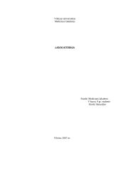 Ligos istorija: ūminis pielonefritas 13 puslapis