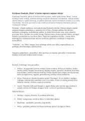 Kristijonas Donelaitis „Metai“ ir kūrinio teigiami ir neigiami veikėjai