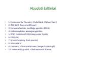 Aplinkos chemija. Skaidrės 20 puslapis