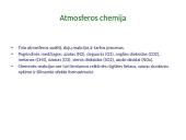 Aplinkos chemija. Skaidrės 4 puslapis