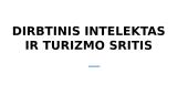 Dirbtinis intelektas ir turizmo sritis