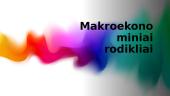 Makroekonominiai rodikliai (skaidrės)