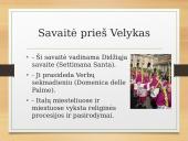 Italijos Velykų tradicijos ir šventimas 3 puslapis