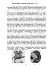 Makedonijos iškilimas. Aleksandro Didžiojo žygiai 5 puslapis