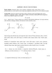 Ampero jėgos matavimas (laboratorinis)