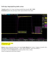 Skaitmeniniai įtaisai Diferencijuojanti ir integruojanti grandys 3 puslapis