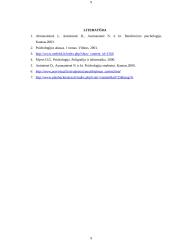 Savigarbos ir savivertės tyrimas 9 puslapis