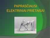 Paprasciausi elektriniai prietaisai (2)