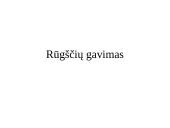 Rūgščių gavimas