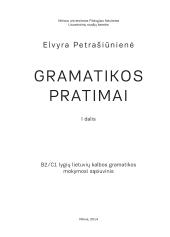 Užsienio lietuviams lietuvių kalbos užduotys