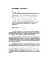 Donelaitis konspektas