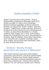 Stalinas - didžiausias XX amžiaus nusikaltėlis 2 puslapis