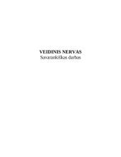 Veidinis nervas