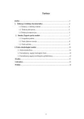 Žagarės parko dendrologinė analizė