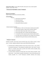 Lauko tyrimo praktikos planas: pasaulio pažinimas 2 puslapis