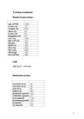 Ligos istorija - lėtinė limfoleukemija 5 puslapis