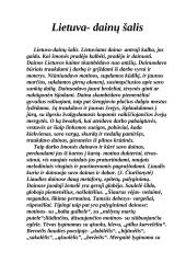 Lietuvių liaudies dainų įvairovė ir žanrai 3 puslapis