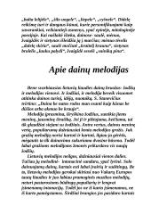 Lietuvių liaudies dainų įvairovė ir žanrai 4 puslapis