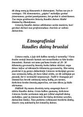 Lietuvių liaudies dainų įvairovė ir žanrai 5 puslapis