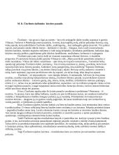 M. K. Čiurlionio gyvenimo ir kūrybos bruožai 3 puslapis