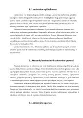 Dokumentų laminavimo procesas, aparatai ir kitos medžiagos 4 puslapis