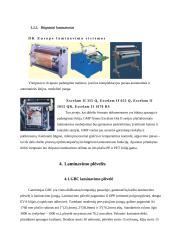 Dokumentų laminavimo procesas, aparatai ir kitos medžiagos 8 puslapis