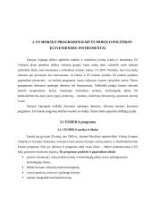 Europos Sąjungos (ES) mokslo programos 4 puslapis