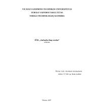 Įmonės gamybos analizė: ŽŪK "Jurbarko linų verslas"