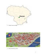 Kauno Senamiesčio mikrorajono kompozicinė analizė pagal Kevino Linčo metodą 2 puslapis
