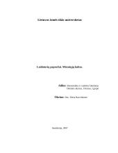 Lietuvių laidotuvių papročiai. Mirusiųjų kultas 11 puslapis